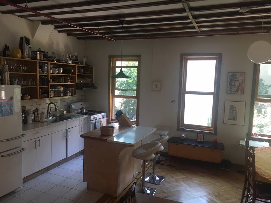 Well-stocked kitchen