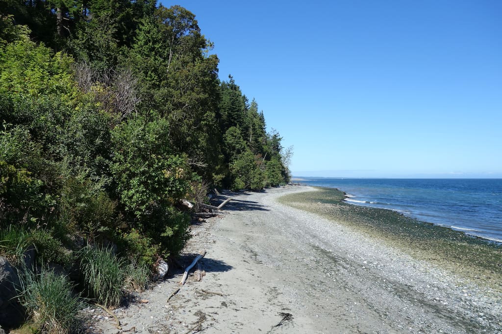 Over 5 Miles of Uninhabited Beach