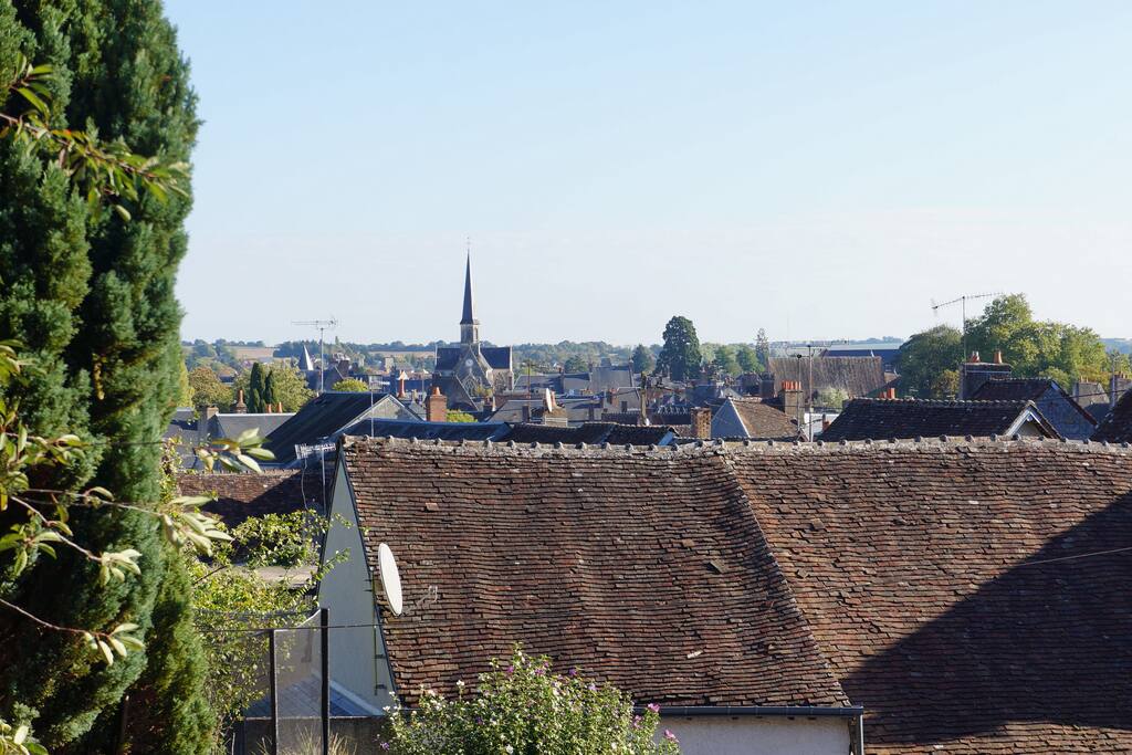Vue depuis le jardin