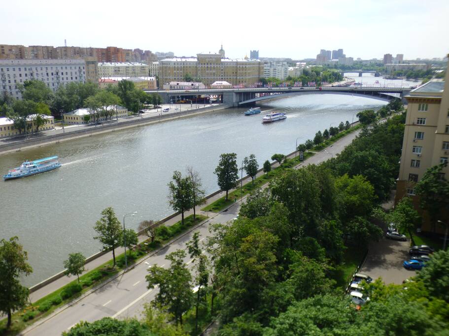 View from the living room/ вид из гостиной