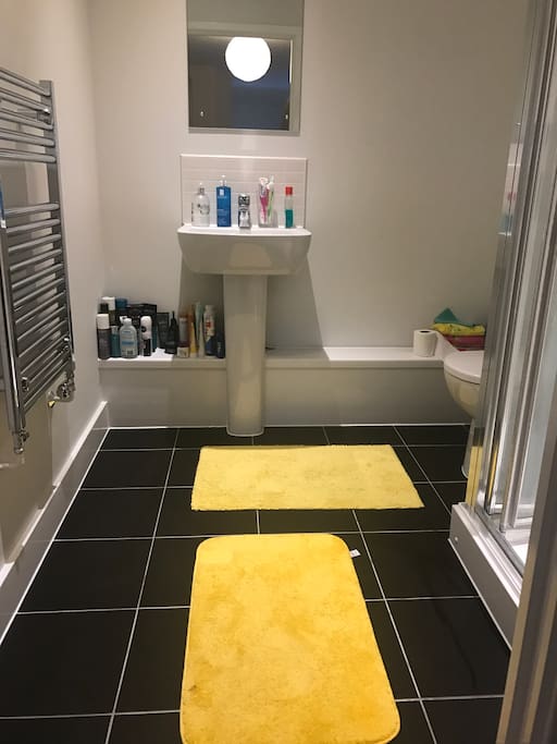 Your clean, private bathroom