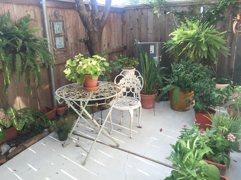 Enclosed patio