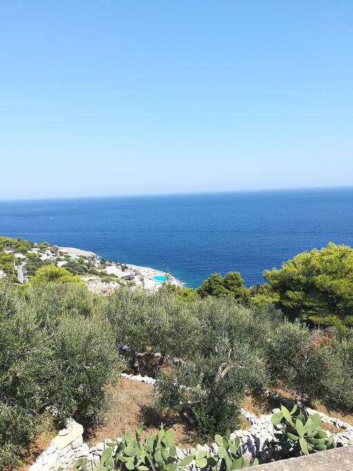 Vista panoramica via Sant Antonio piscina naturale