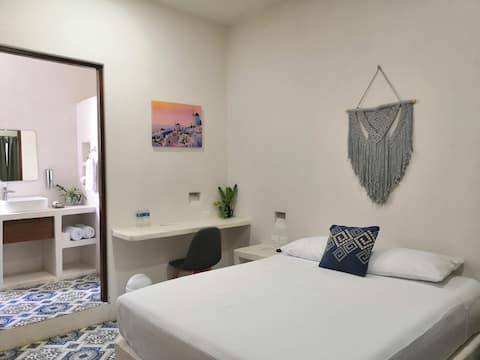 Habitación cerca de la laguna, Casa 59 Bacalar H2