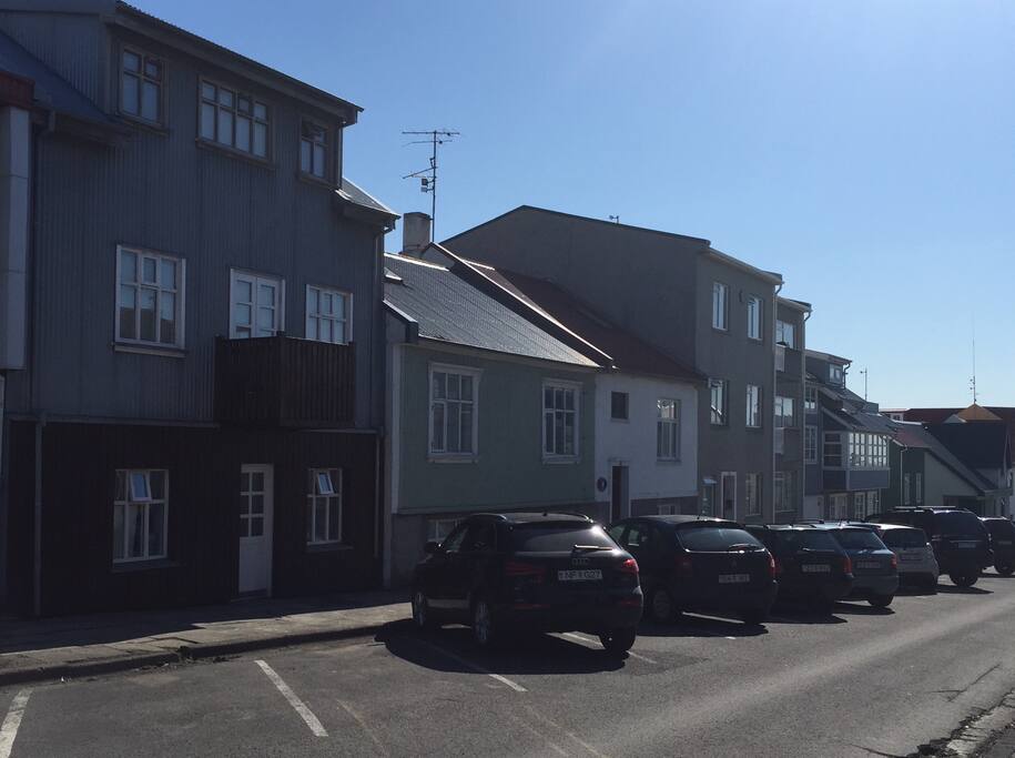 Front of house street side