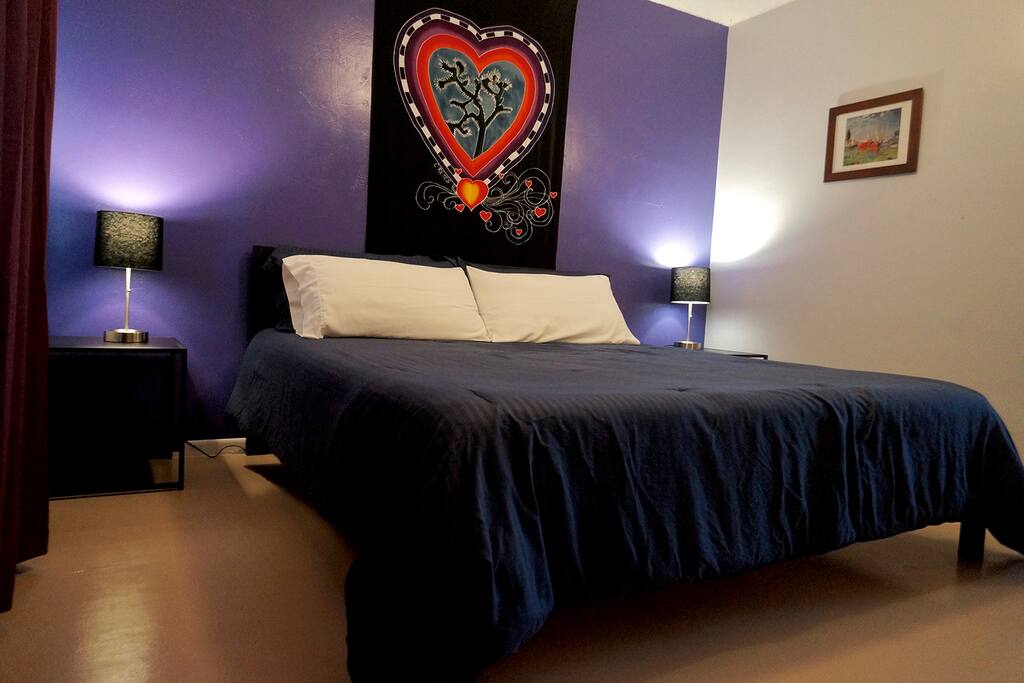 Newly remodeled bedroom