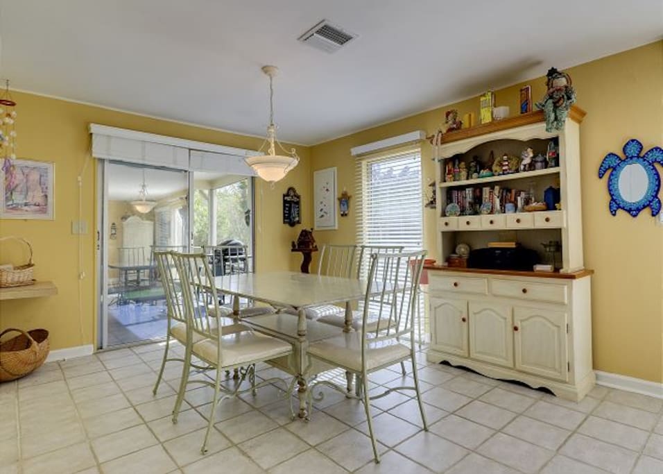 Dining room area