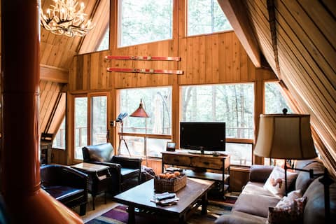 Successful Airbnb property: Cleavage Cabin - A-frame w/2 mountain views in Idyllwild Pine Cove
