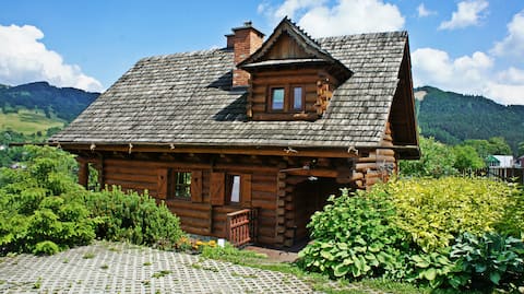 House with a View / Pikny :) log house in the Beskids