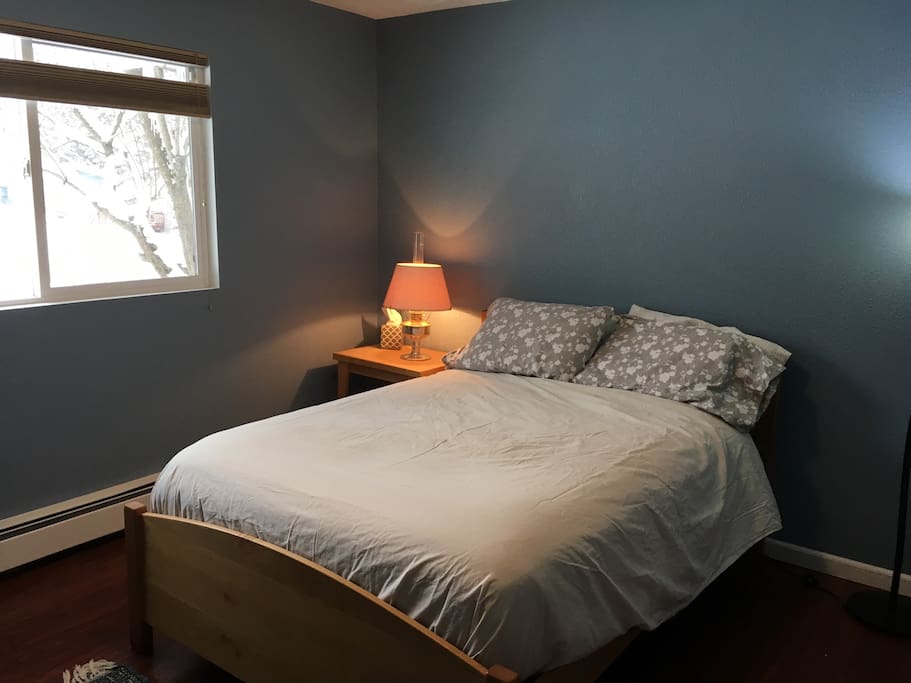 The Blue Room. Full size bed.