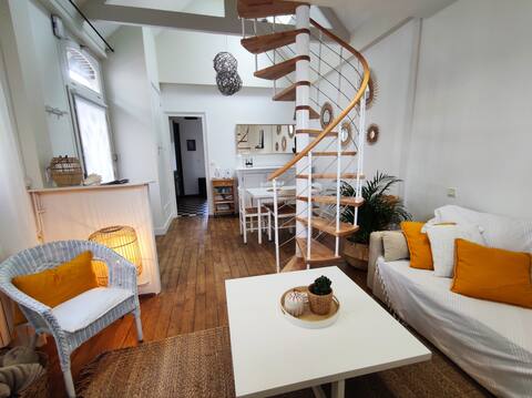 Le Homard, nice 1 bedroom flat 350m from the beach