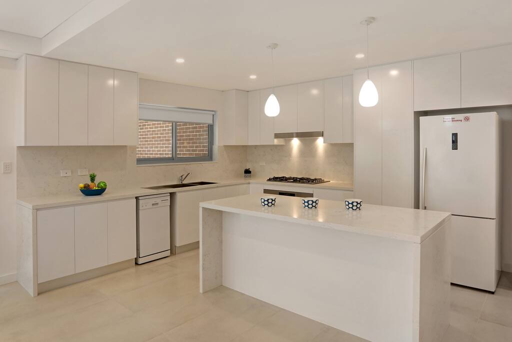 Modern, Fully Equipped Kitchens