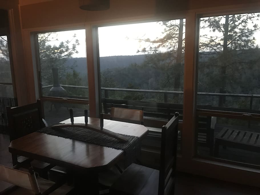 Dining with a view