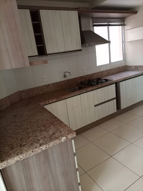 Apt 2 Q, downtown Carazinho, with parking