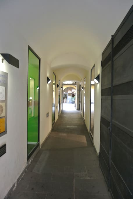 La galleria di ingresso