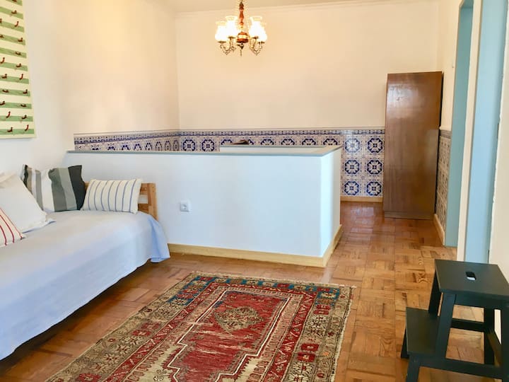 Andar Superior com sofá/cama