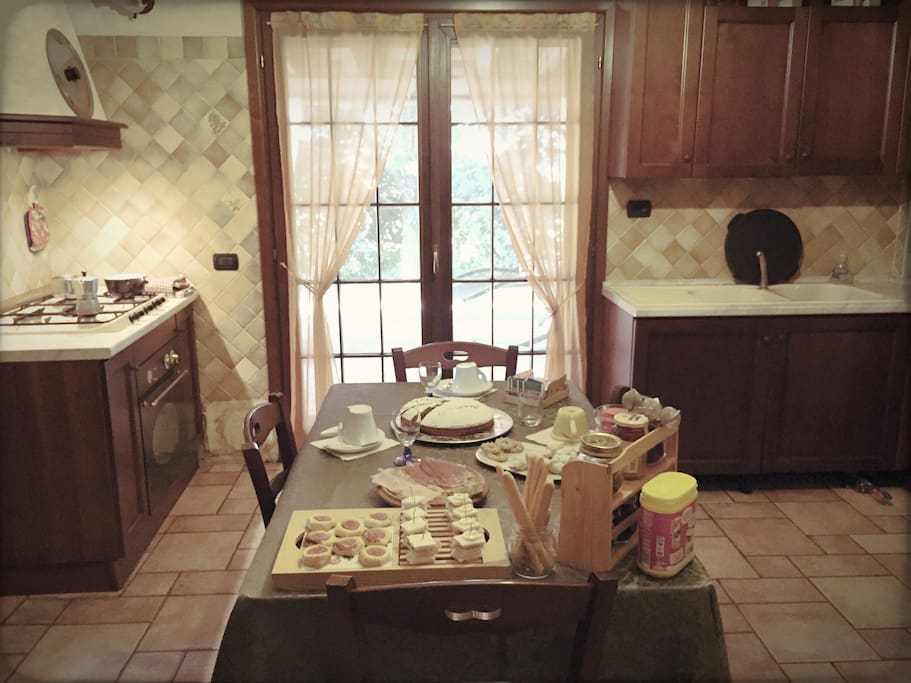 Colazione in cucina
