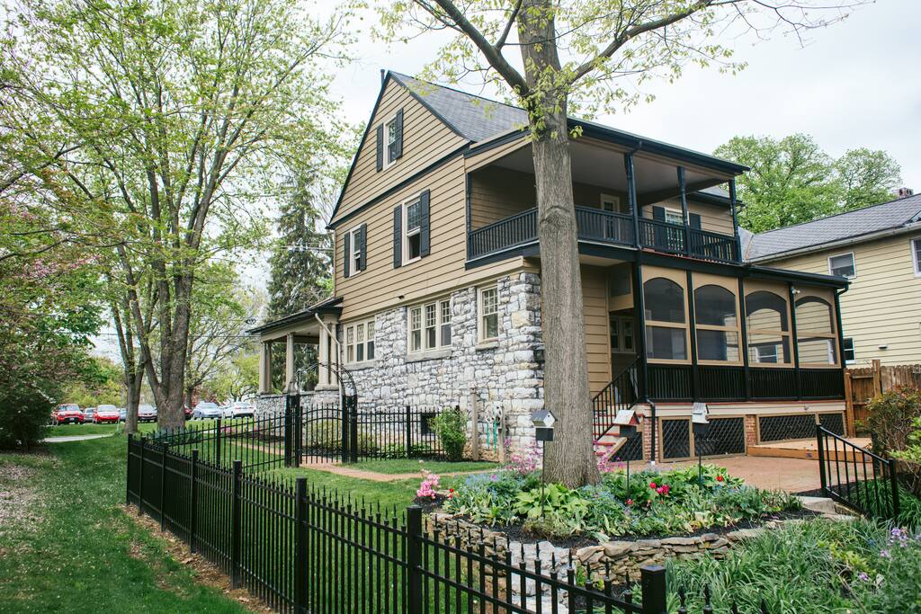 View of house from back
