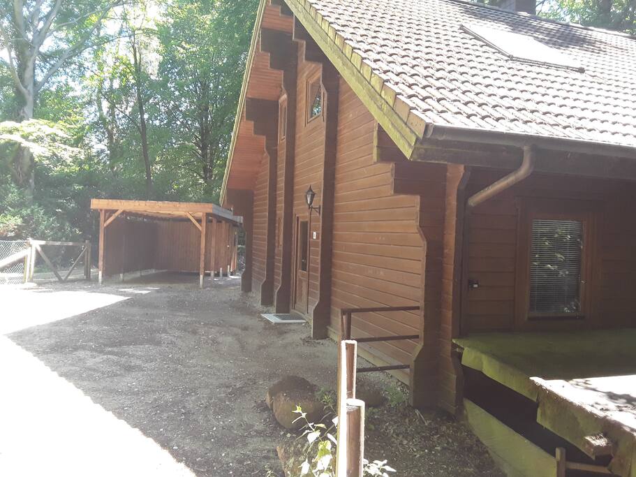 Eingangsbereich, Stellplätze, Carport