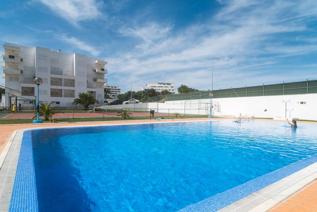 Large swimming pool
