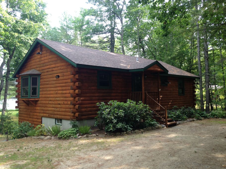 Log Home Front