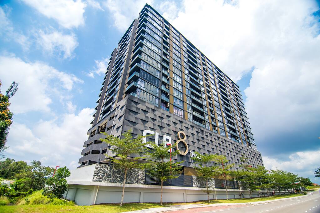 The exterior view of building.