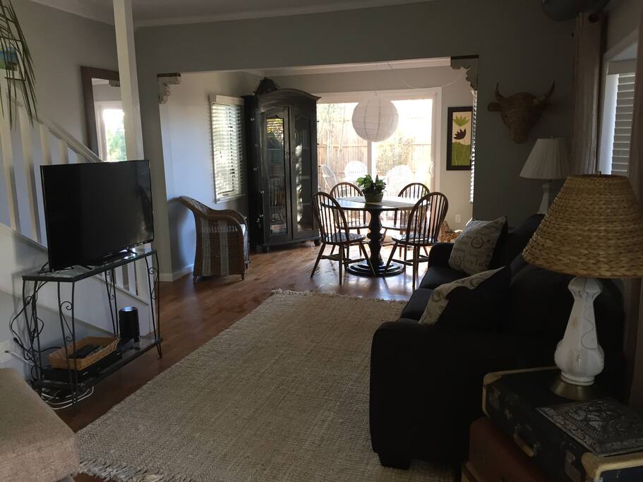 Living Room with Pull out couch