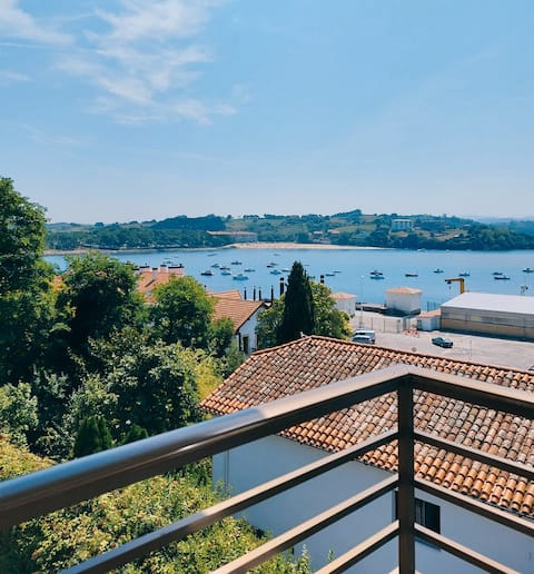 Zalo apartment with a view of the estuary