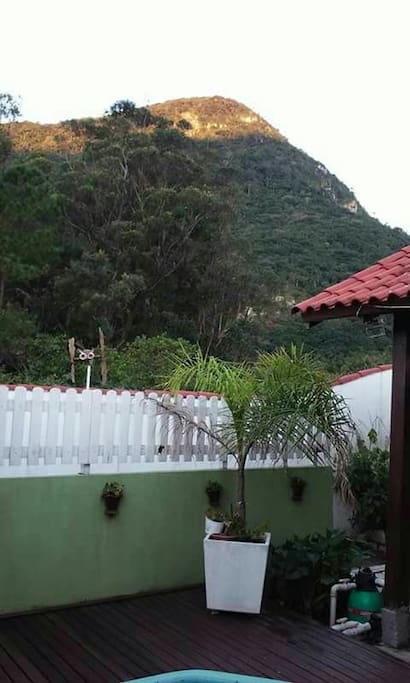 vista para a montanha