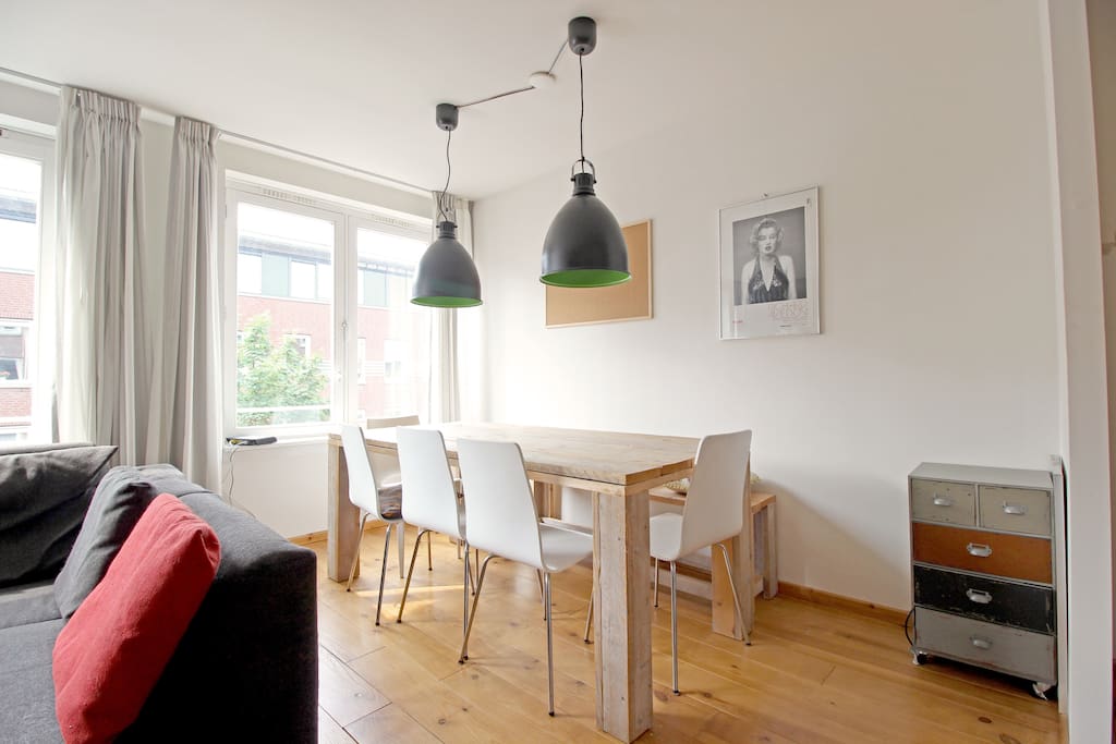 The dining table where you can eat your delicious meals