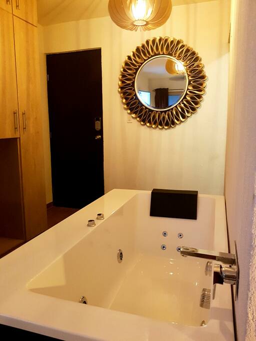 own private jacuzzi in the room