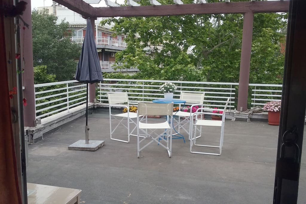 The veranda