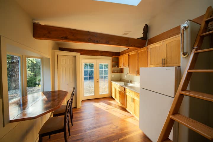 Kitchen dining area of studio