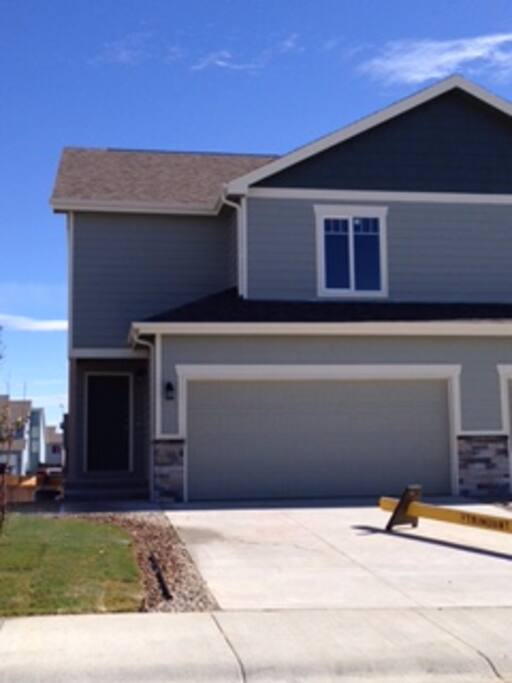 Exterior of Home (space for 1 car in garage)