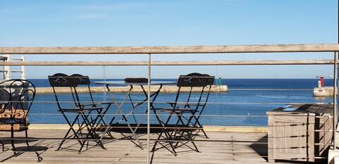 HOUSE  4* SEA VIEW TERRACE BEACHFRONT NORMANDY
