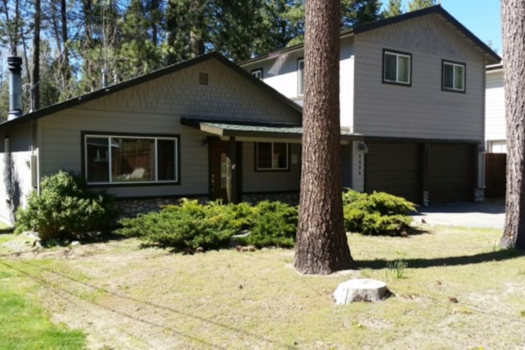 Outside of the house