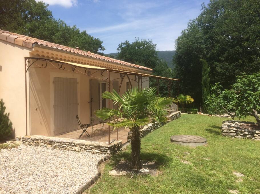 Terrasse privative chambre Joséphine