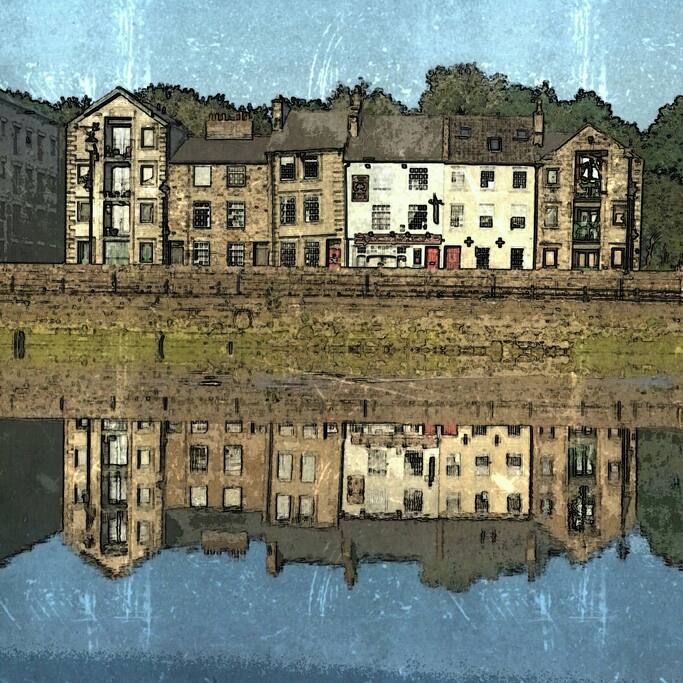 across the Quay at Dawn...