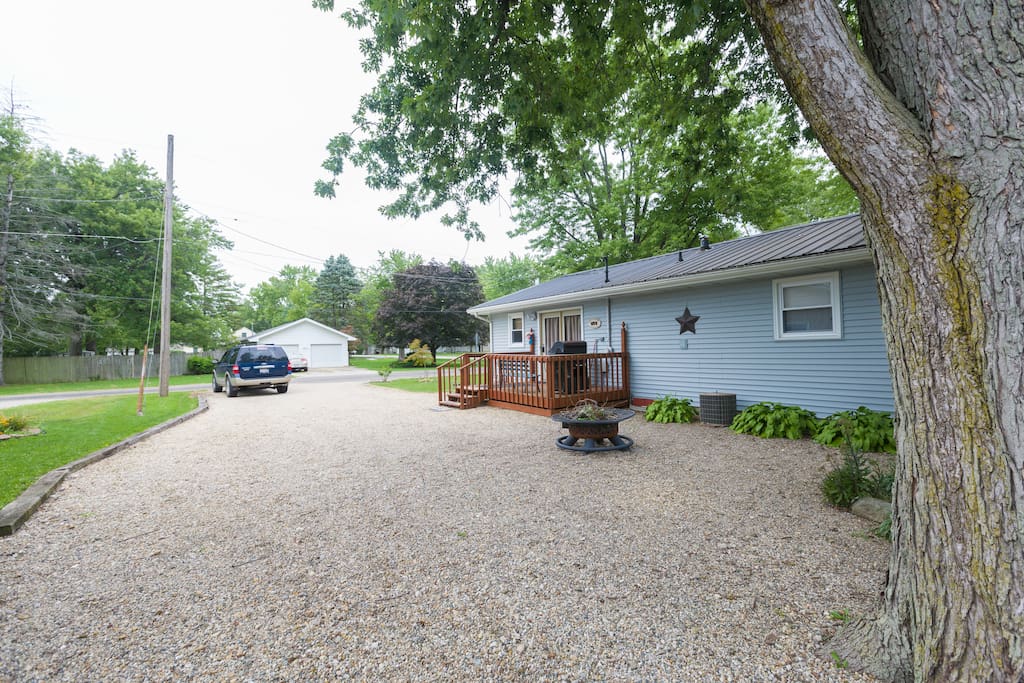 Back of home (Parking and Entrance)
