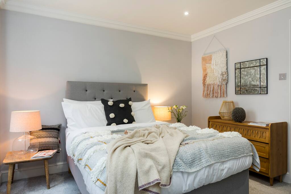 Chic and classically decorated.