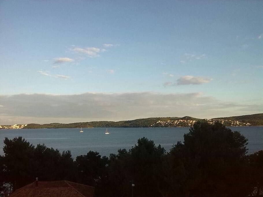 Ausblick vom Balkon