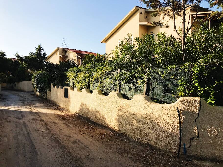 The house from outside