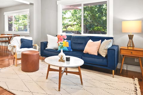 Popular Airbnb listing: Seriously cute 4BR 2BA bungalow w/ garage in Liberty Wells