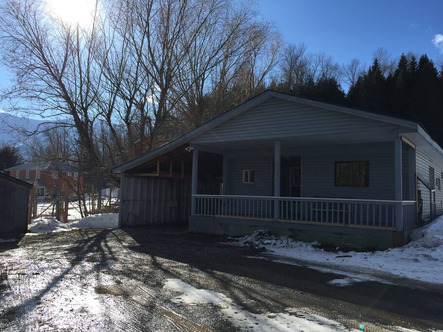 house with carport