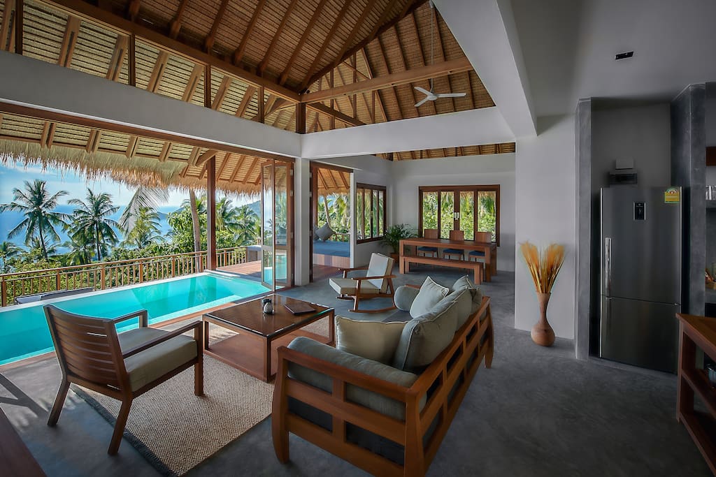 Spacious living area
