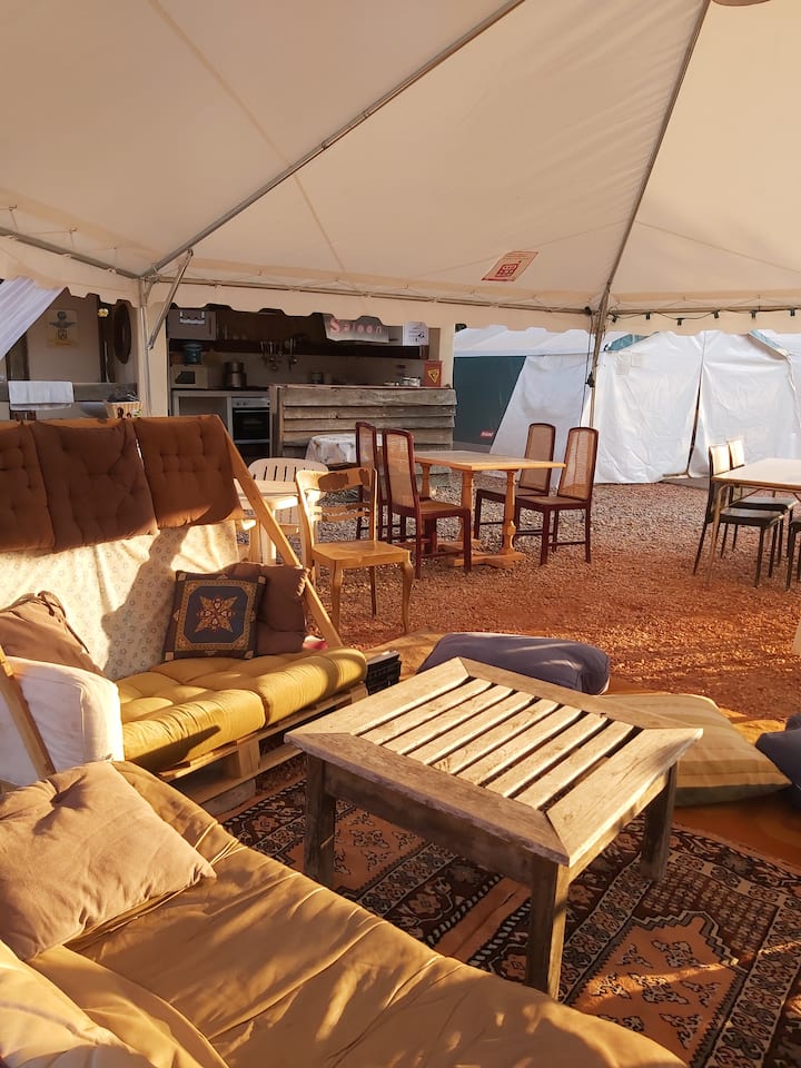 Tente Marabout 1 - Camp à La Ferme - Piscine - Verdonschlucht