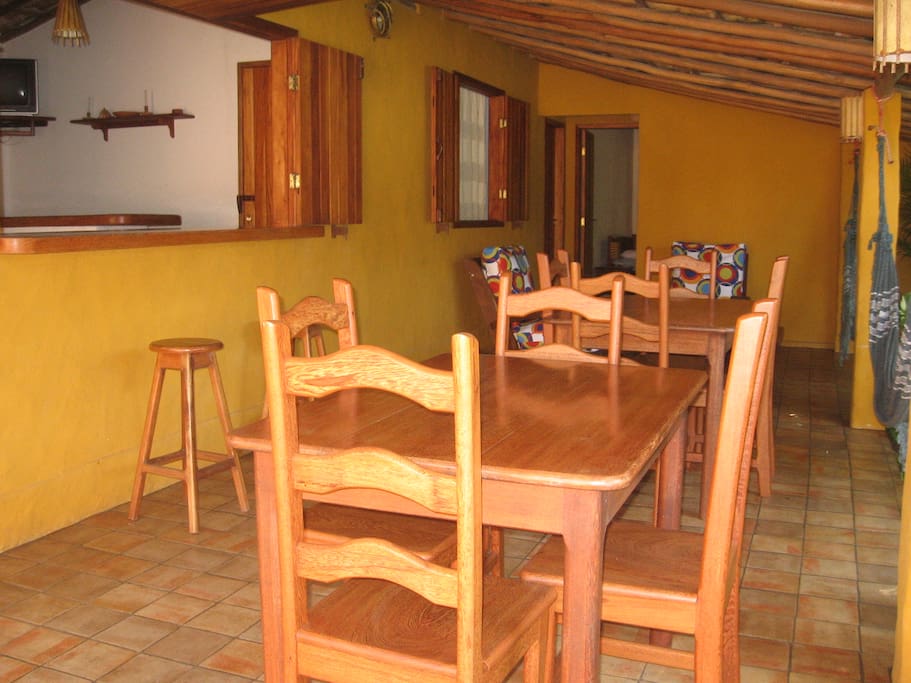 Varanda da Casa com 3 Suítes
