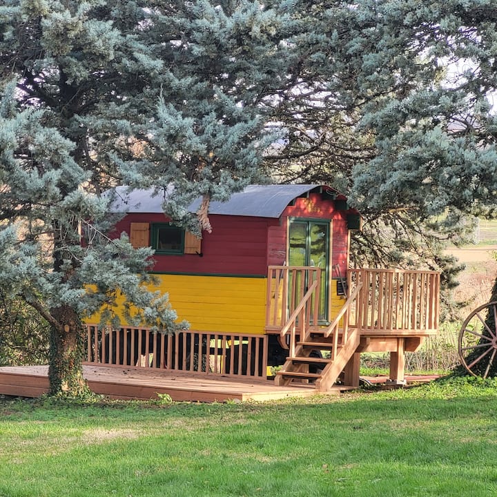 Roulotte louable en option 