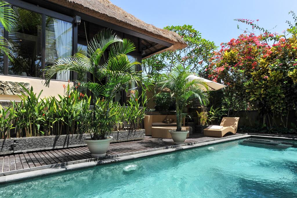 Pool area 8m x 3m and 1.2 deep