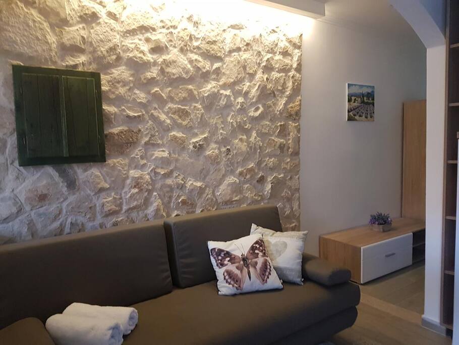 Living room, Surface: 12 m²